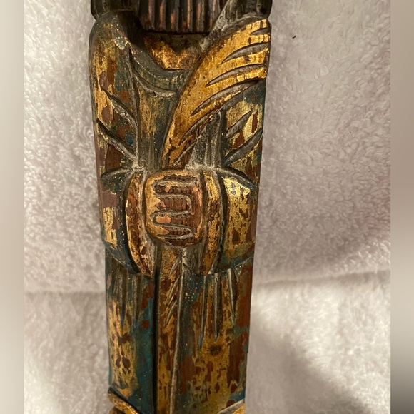 Vintage (probably antique) religious art/icons. Matthew and John? Wall CandleHld - Picture 8 of 15